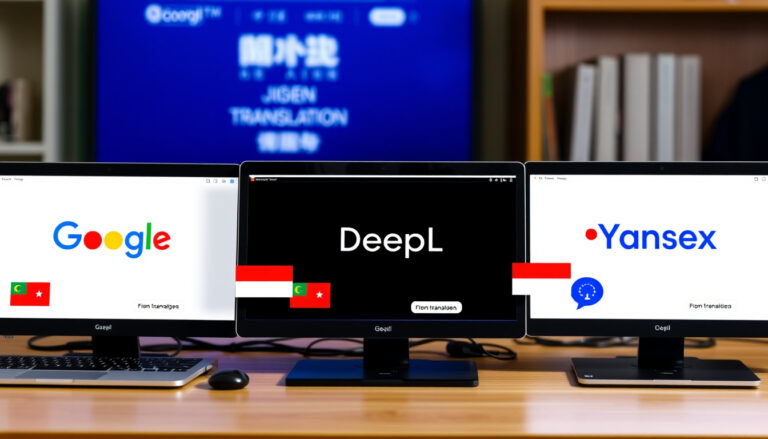ترجمة الإنجليزية للإندونيسية: مقارنة جوجل وديب إل وياندكس